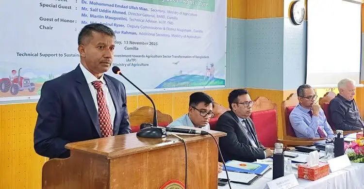 অর্থনীতির চালিকাশক্তি হিসেবে কৃষিকে গুরুত্ব দিতে হবে: কৃষি সচিব