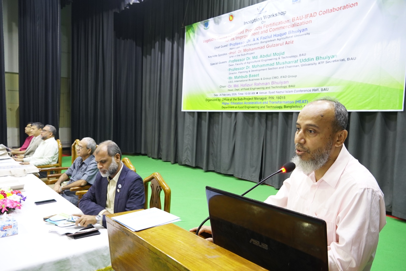 বেকারি পণ্যে সবজি ফ্লেক্স সংযোজনে বাকৃবিতে গবেষণা শুরু