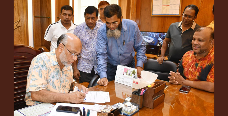 প্রফেসর ড. এ. কে. ফজলুল হক ভূঁইয়া বাকৃবি'র নব নিযুক্ত ভাইস-চ্যান্সেলর