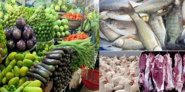 মাছের দাম কমলেও মাংসের দাম স্থির