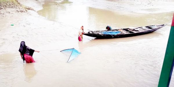 কৃষকদের জন্য বিপদ ডেকে আনছে লবণ পানি