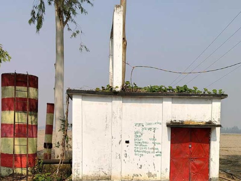 সেচ সংকটে ২৭০ বিঘা আলু ক্ষেত